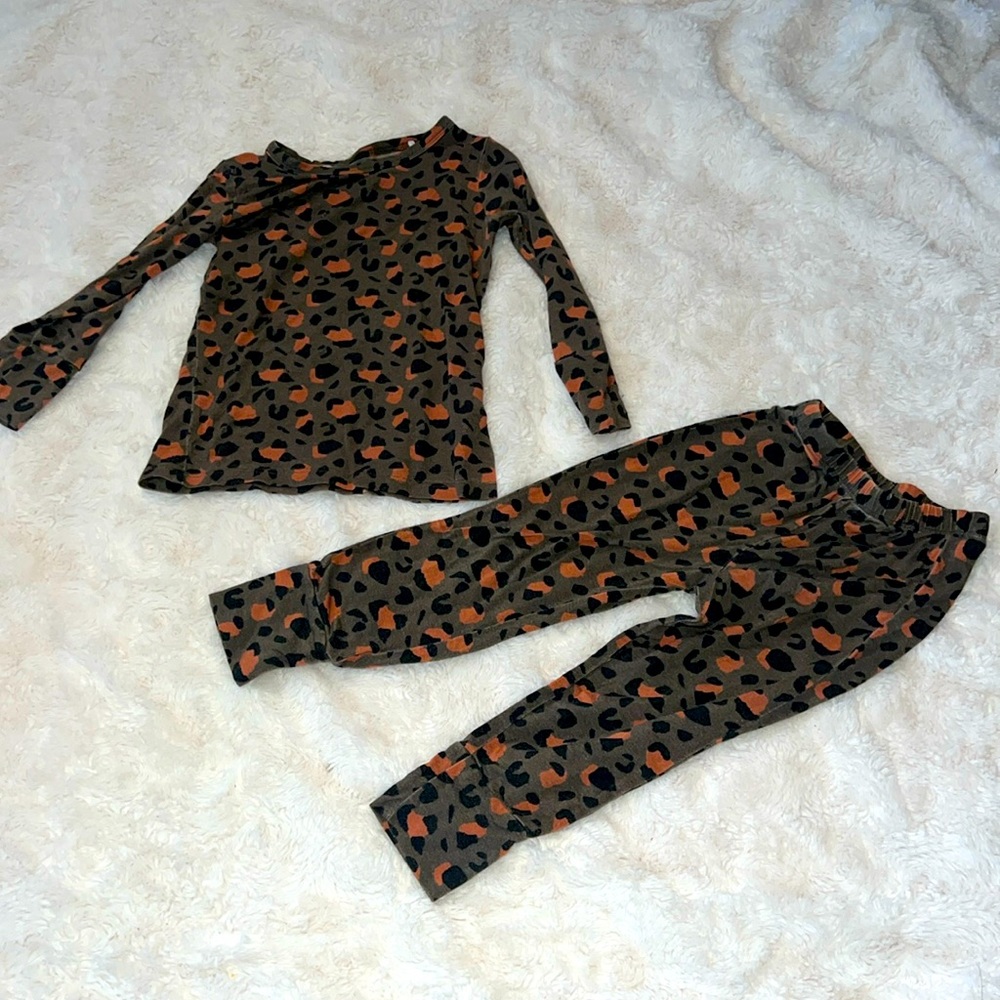 2T posh peanut two 2 piece pajamas sleepwear green camo